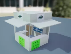 Snacks Shop Low-poly  3D model