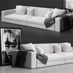 Sofa Minotti Hamilton 3D model