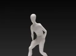 Standing man statue