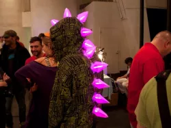 Stegosaurus Dinosaur Costume Spikes - LED Halloween