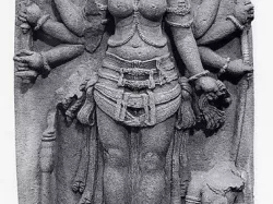 The Goddess Durga Victorious over the Buffalo Demon, Mahisha (Mahishasuramardini)