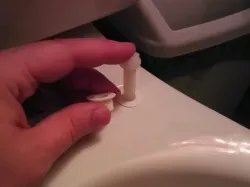Toilet Seat bolt bushing/shim