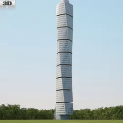 Turning Torso 3D model