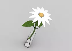 vase with flower