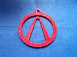 Video Game Logo Pendent: Borderlands