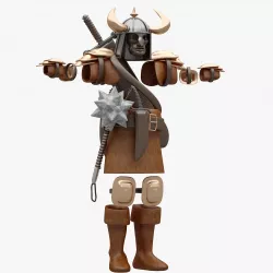 Warrior Cloth 3D model