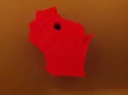 Wisconsin Keychain