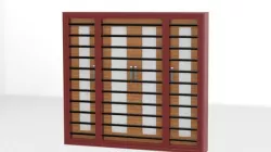 wooden window