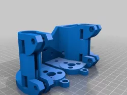 X-ends for holding 20x20 extrusion  3 hole delrin nuts/lm8uus