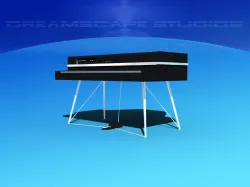 Yamaha CP-80 Synthesizer 3D model