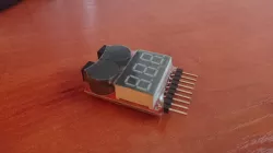 1-8S Lipo/Li-ion/Fe Battery Voltage 2IN1 Tester