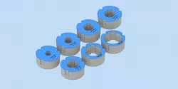 1610 Taperlock Bushes