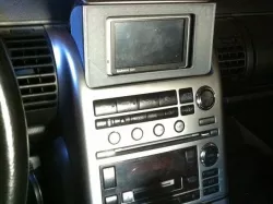2003 2004 2005 2006 Infiniti Nissan G35 Center Console LCD Bezel for Garmin Nuvi