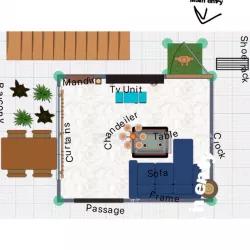 2bhk flat