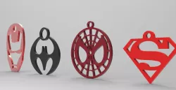 3D Printed Key Chains