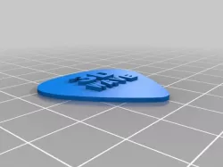 3Dwave Guitar Pick