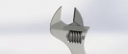 Adjustable wrench