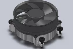 AMD Wraith Stealth REV:B NO SHROUD 49 mm clearance