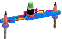 Arm tools CNC changer pnematic
