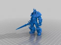 Arthas the Lich King from World of Warcraft