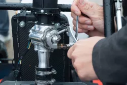 Barrel throttle body FSAE