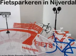 Bike parking and rest.