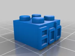 Bob Lego Block Necklace/Keychain