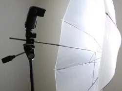 Camera Flash & Umbrella Holder with Tripod thread