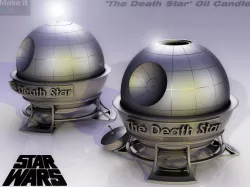 Death Star Oil Candle