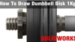 domyos brand dumbbell disc 1kg