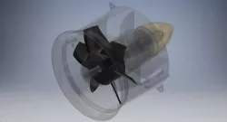 EDF 70mm 6 Blade by QX-Motor (Autodesk Inventor 2018)