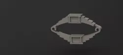 Elliptical leaf spring