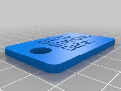 ENERGY CONTROL TAG