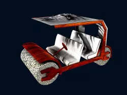 FRED FLINTSTONE CAR