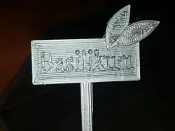 German Herb sign