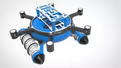 Hexacopter and RC car frame