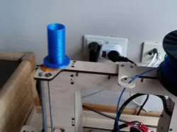 horizontal spool holder