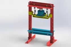Hydraulic press manual machine