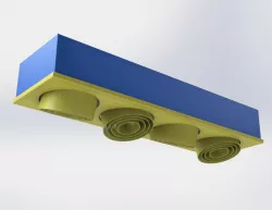 Jet air diffuser .