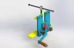 Metal roller bender