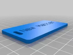 My Customized Customizer Version of luggage label v2