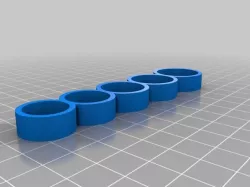 My Customized ring sizer.