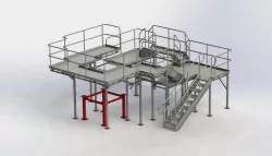 Packing line decking project