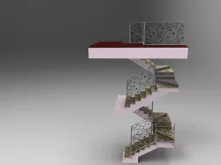 PARAPETS IN wrought iron
