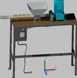 PLASTIC EXTRUSION MACHINE