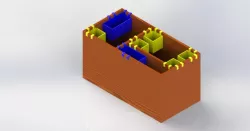 Plastic Toy Box Divider