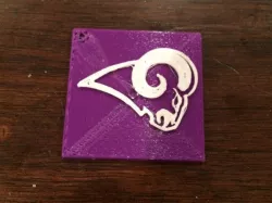 Rams Keychain