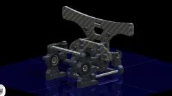 RC Car 1:10 gear housing