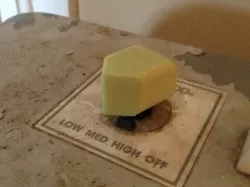 Replacement fan knob