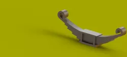 Semi elliptical leaf spring